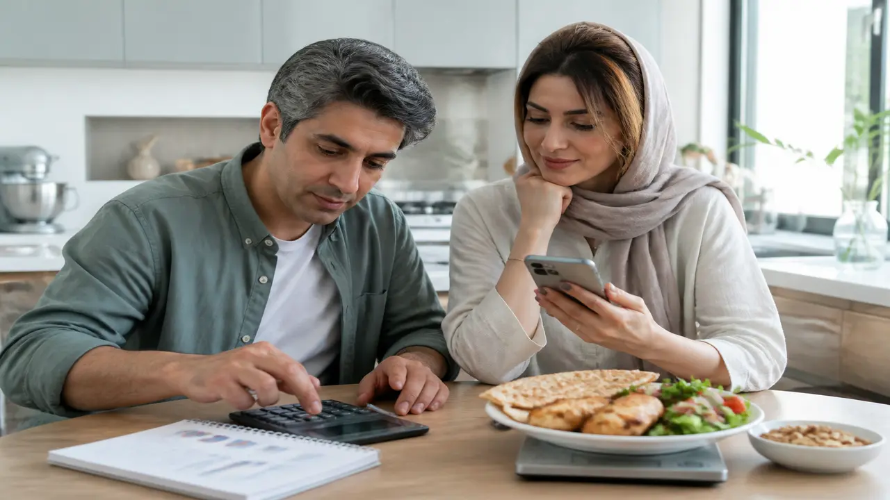 محاسبه گرم پروتئین، چربی و کربوهیدرات بر اساس کالری روزانه