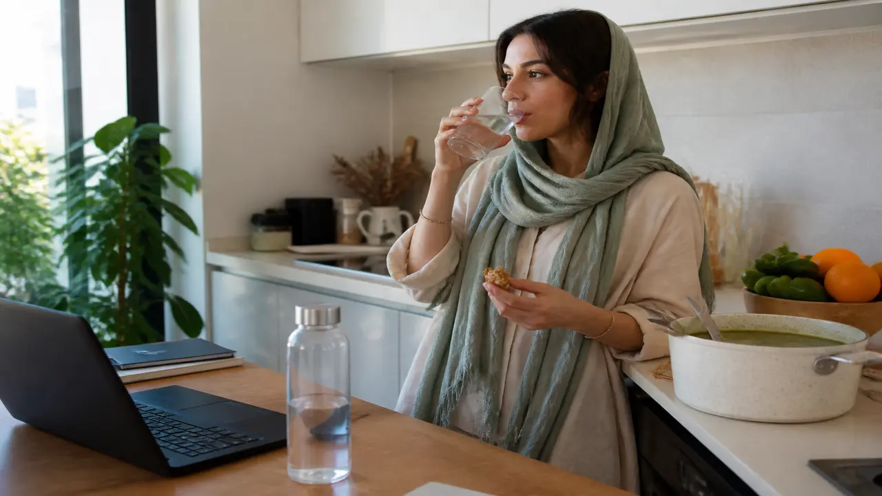 عادتهای ساده نوشیدن آب در طول روز