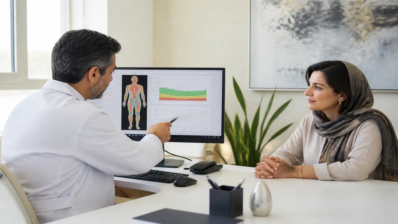 بررسی دقت گزارش اسکن دگزا توسط پزشک و بیمار