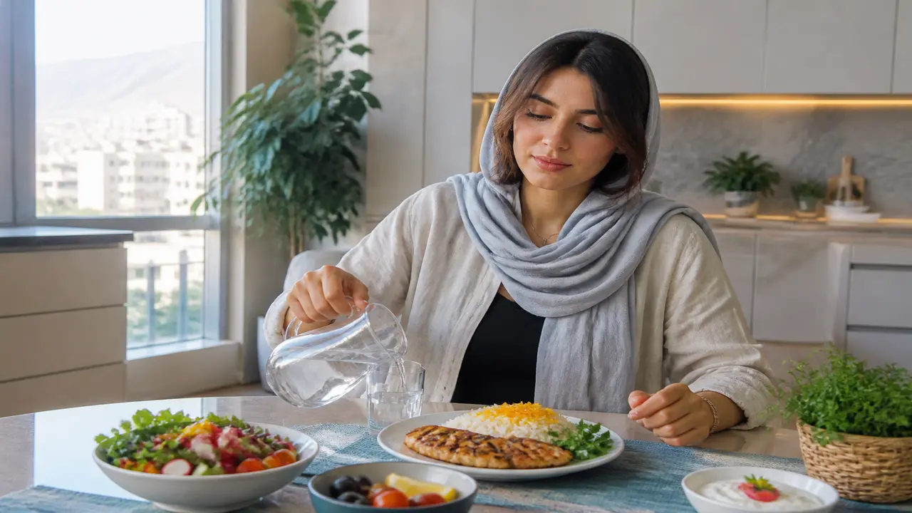 نوشیدن آب قبل از غذا برای کمک به کنترل اشتها و وزن