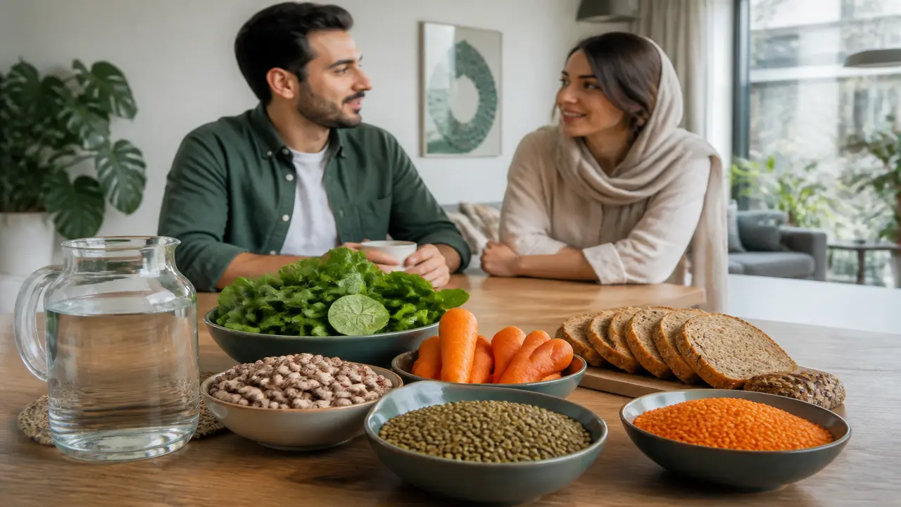 سبزیجات و حبوبات مفید برای بهبود دفع