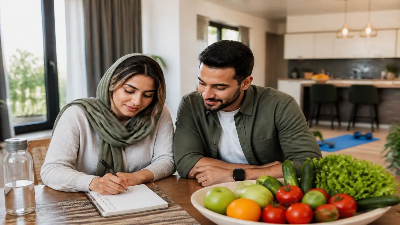 تنظیم برنامه سبک زندگی بعد از محاسبه BMI