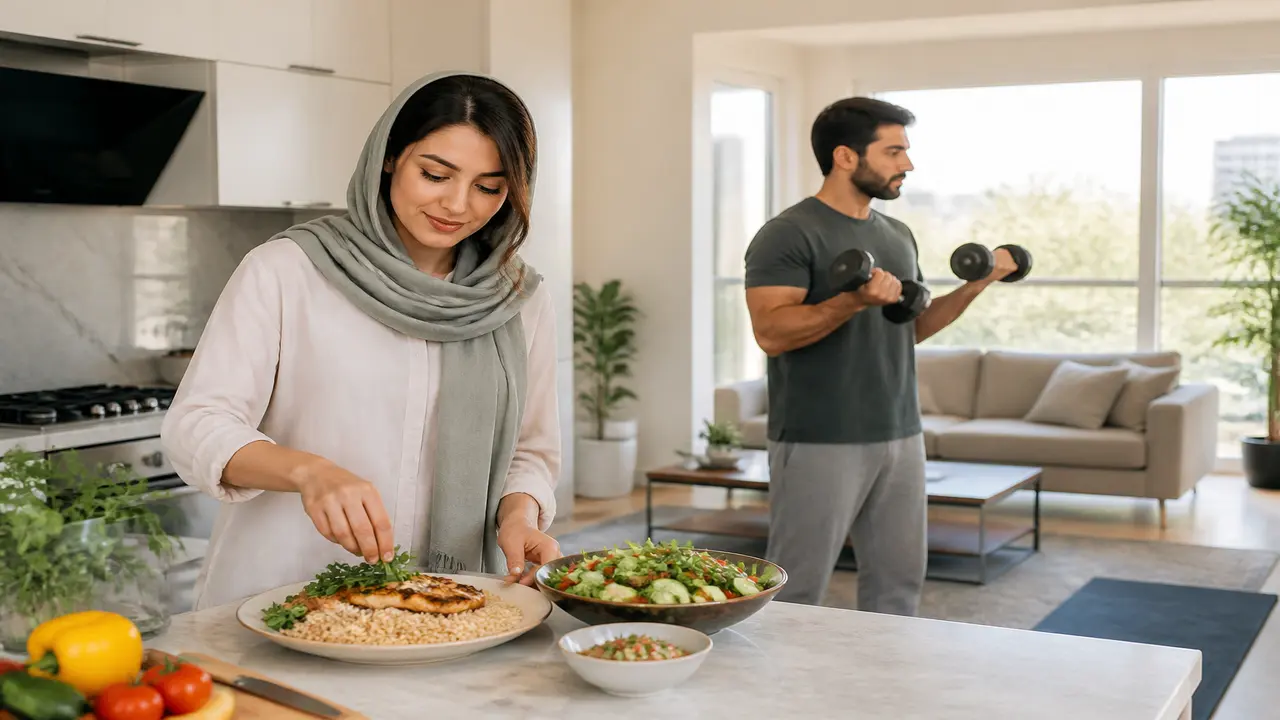 نمونه سبک زندگی همراه با فستینگ برای حفظ عضله و کاهش چربی