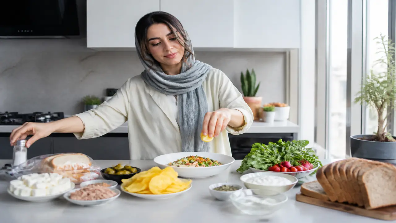 کاهش مصرف نمک در غذای ایرانی