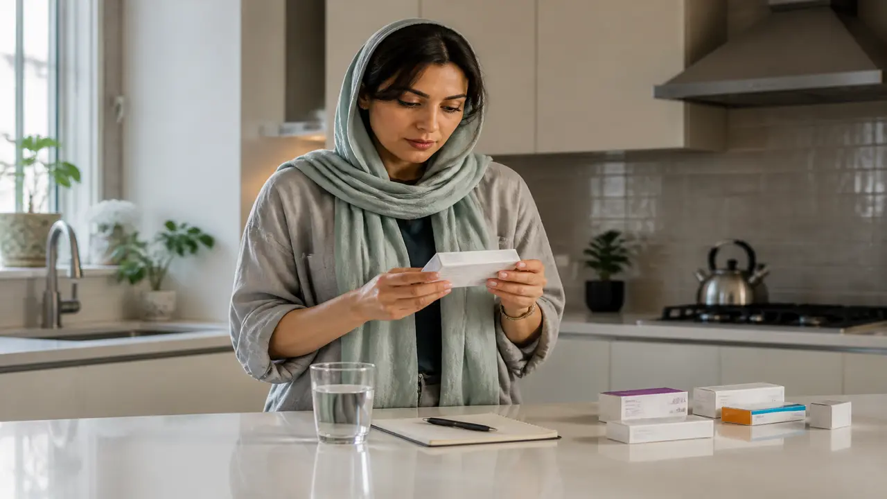 مصرف ایمن مسکن با خواندن برچسب و مشورت