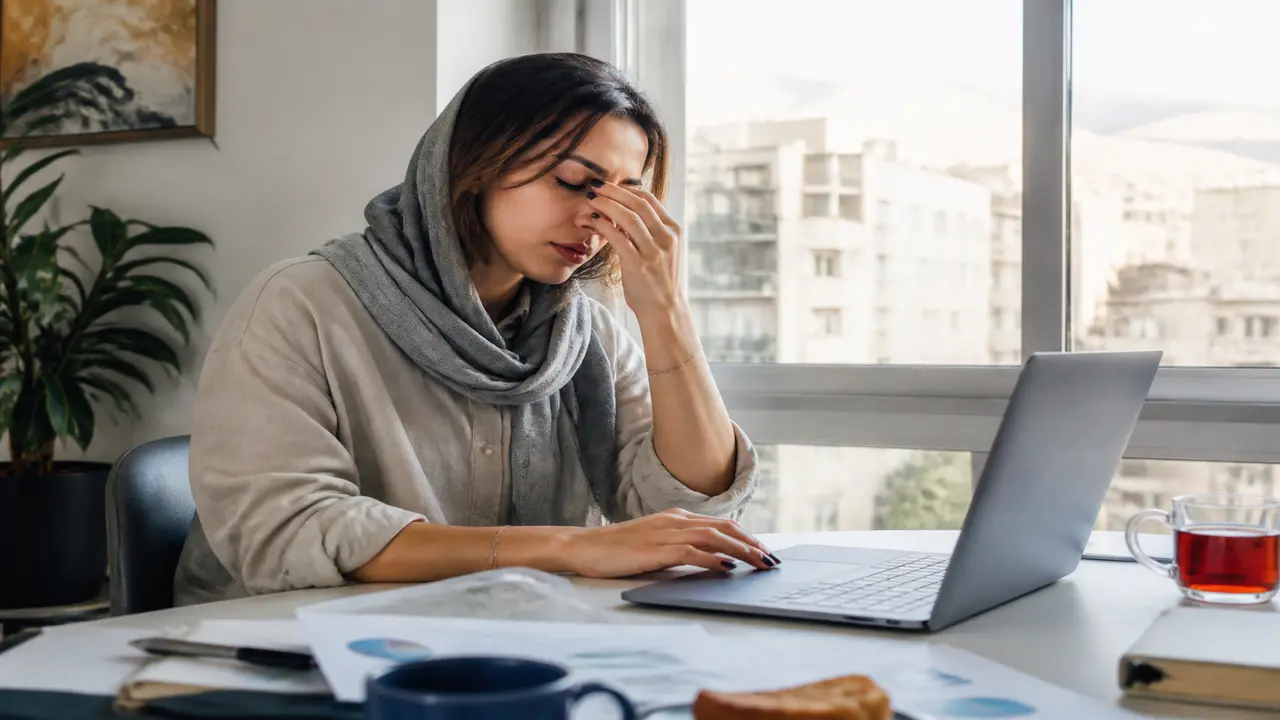 علائم خستگی و ضعف ناشی از کمبود ریزمغذی