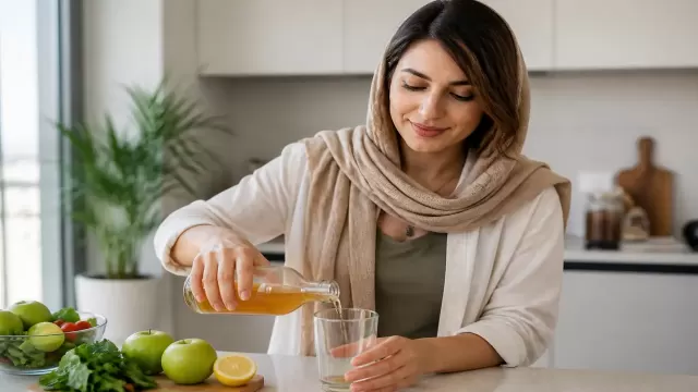 خواص سرکه سیب برای لاغری و کاهش وزن | مزایای استفاده از سرکه سیب
