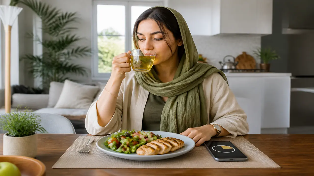 نوشیدن دمنوش قبل از غذا برای کنترل اشتها